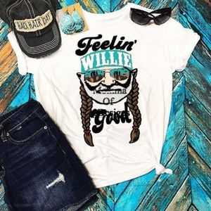feeling willie good tshirt